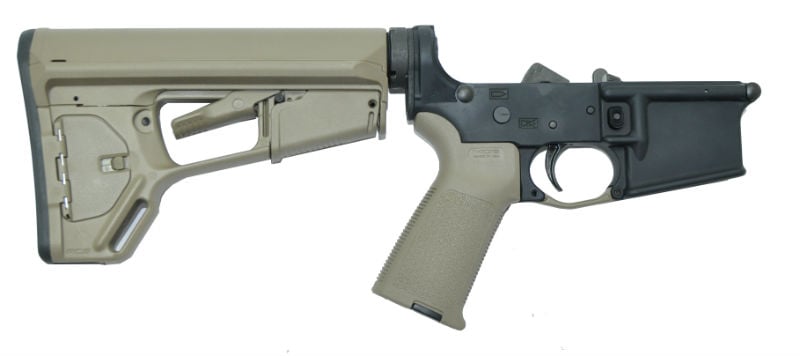 PSA AR-15 Complete Lower Magpul ACS-L Edition - FDE, No Magazine - 39608 - Palmetto State Armory