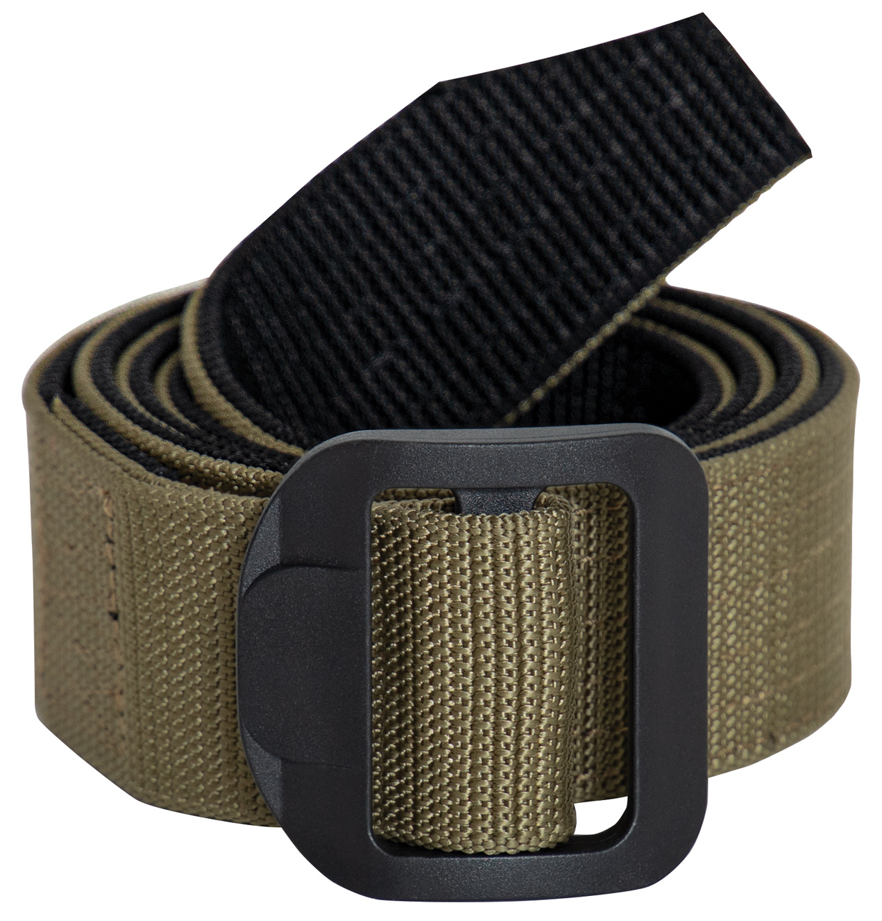 Rothco Rothco Reversible Airport Friendly Riggers Belt - Black - Coyote, Large