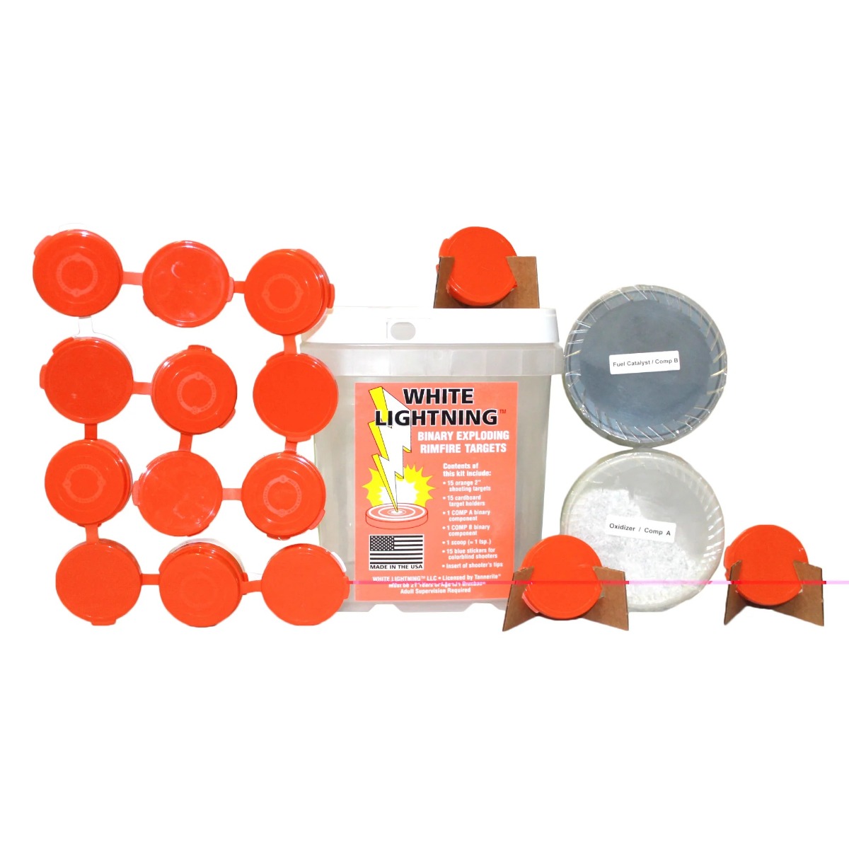 Tannerite White Lightning Rimfire Kit WLK - Tannerite