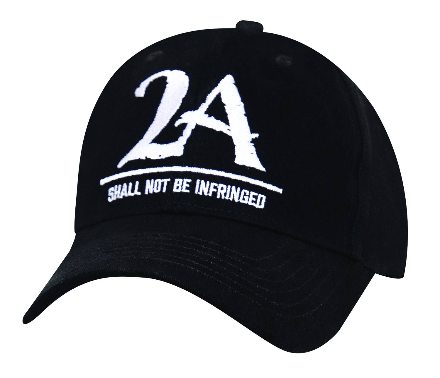 Rothco Rothco 2A Shall Not Be Infringed Low Profile Cap - Black