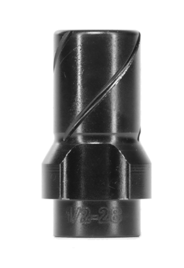 3-Lug Muzzle Device 9 1/2x28 - Huxwrx Safety Company
