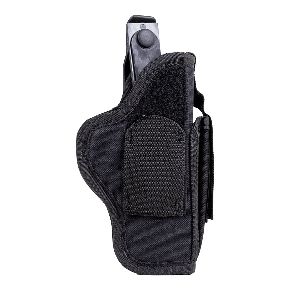 Uncle Mike's Size 15 Ambidextrous Hand Sidekick Hip Holster w/ Mag Pouch, Textured Black - 70150 - Uncle Mike's