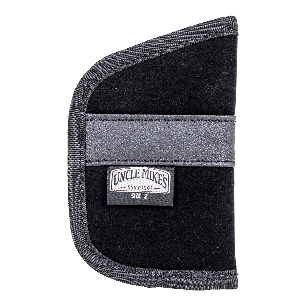 Uncle Mike's Size 2 Right Hand Inside the Pocket Holster, Textured Black - 87442 - Uncle Mike's