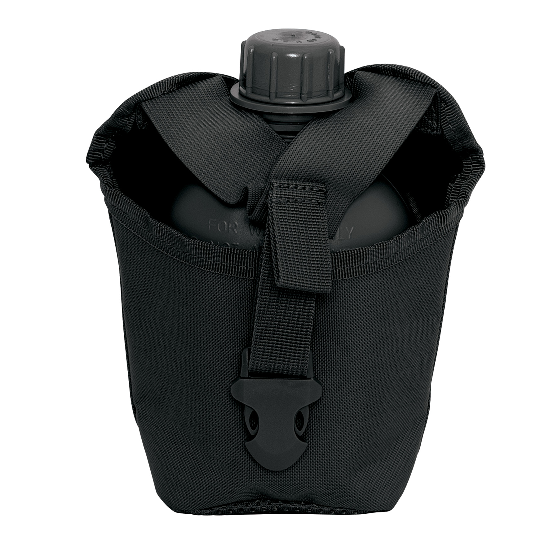 Rothco Rothco Molle Compatible 1 Quart Canteen Pouch - Cover, Black