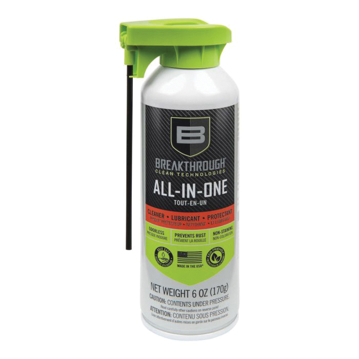 Breakthrough Clean All-In-One CLP Cleaner 6 oz Aerosol, Clear - Breakthrough Clean