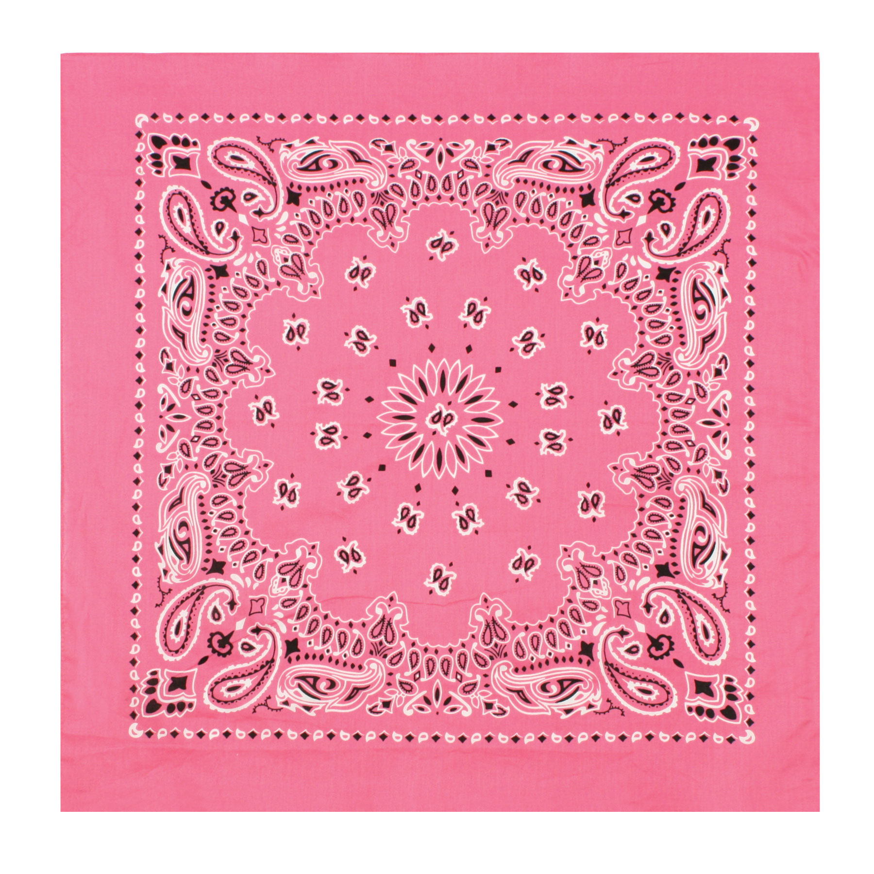Rothco Rothco Trainmen Paisley Bandana Extra-Large - 27 X 27, Pink
