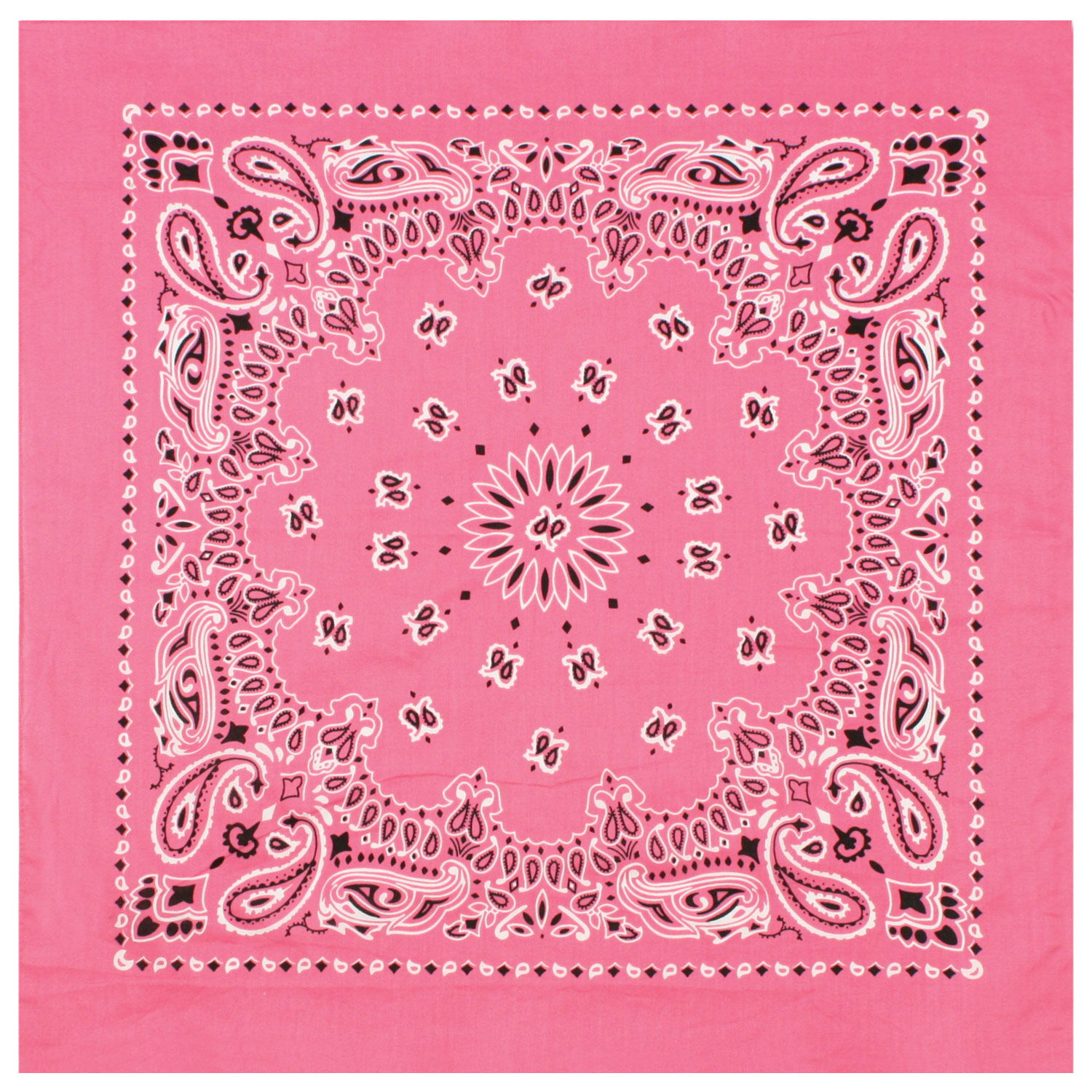 Rothco Rothco Trainmen Paisley Bandana - 22 X 22, Pink