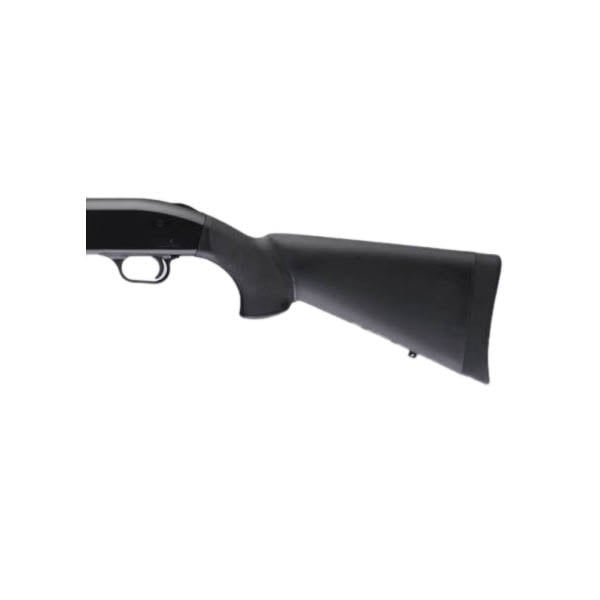 Hogue Fixed Buttstock Fits Mossberg 500, Black - Hogue