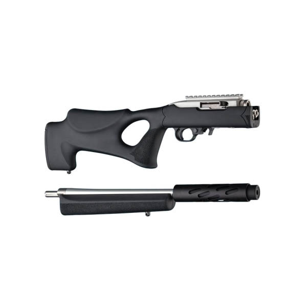 Hogue Standard Barrel Thumbhole Stock Fits Ruger 10/22 Takedown, Black - Hogue