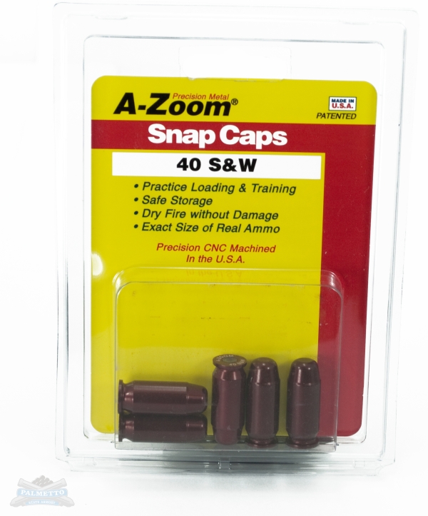 A-Zoom .40 S&W Snap Caps 5 Pack- 15114