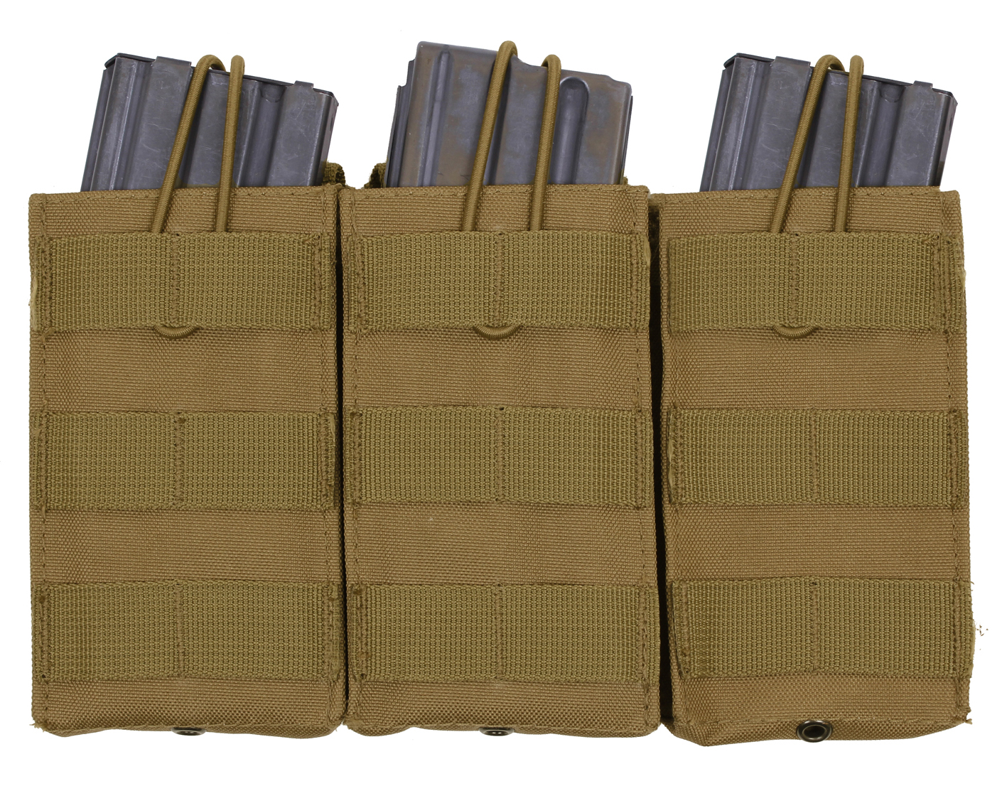 Rothco Rothco Molle Triple Mag Pouch - Coyote Brown