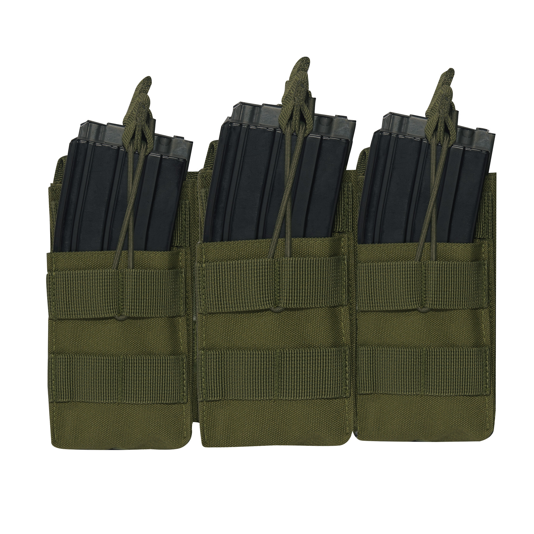 Rothco Rothco Molle Open Top Six Rifle Mag Pouch - Olive Drab