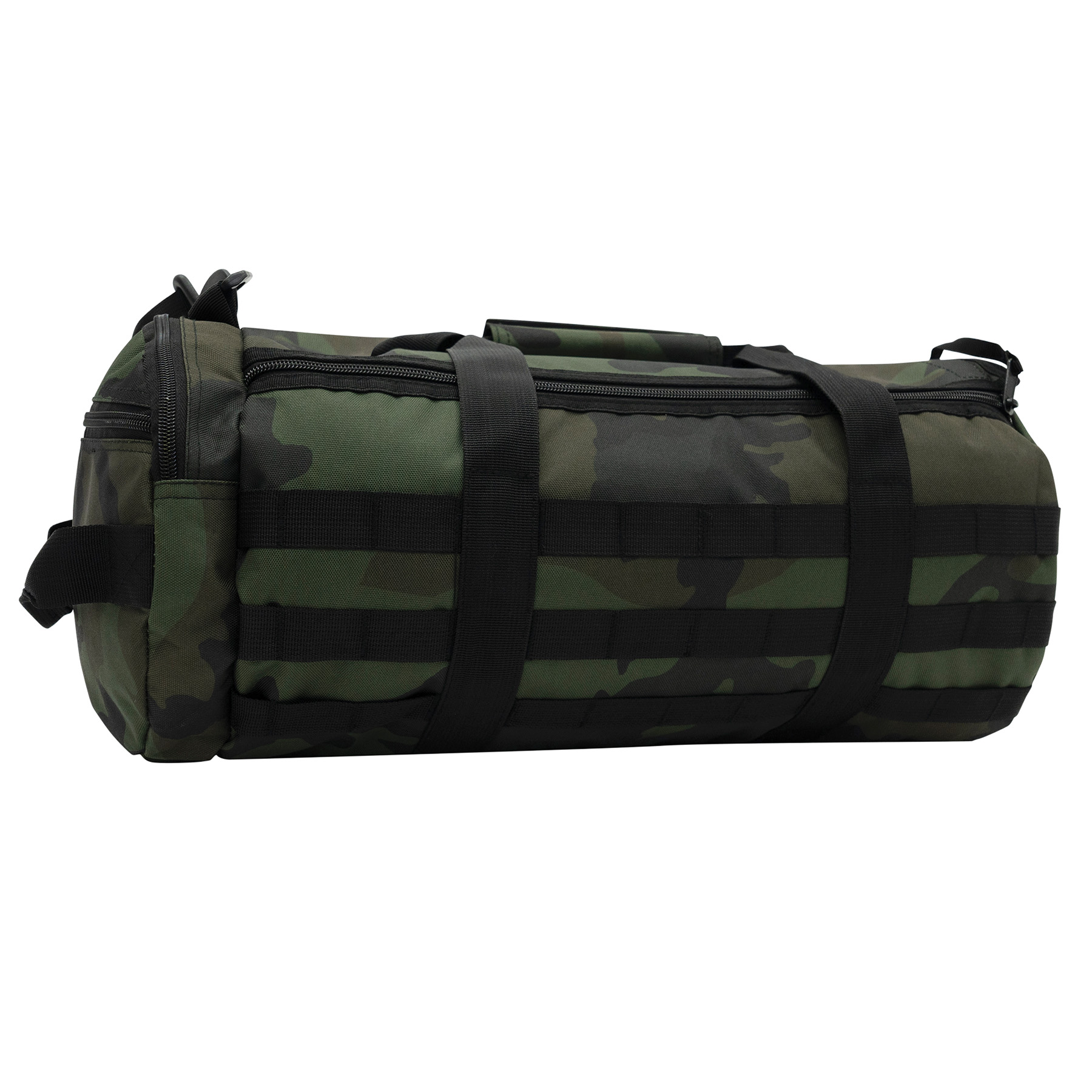 Rothco Tactical Traveler Duffle Bag - Midnight Woodland Camo, 24 In