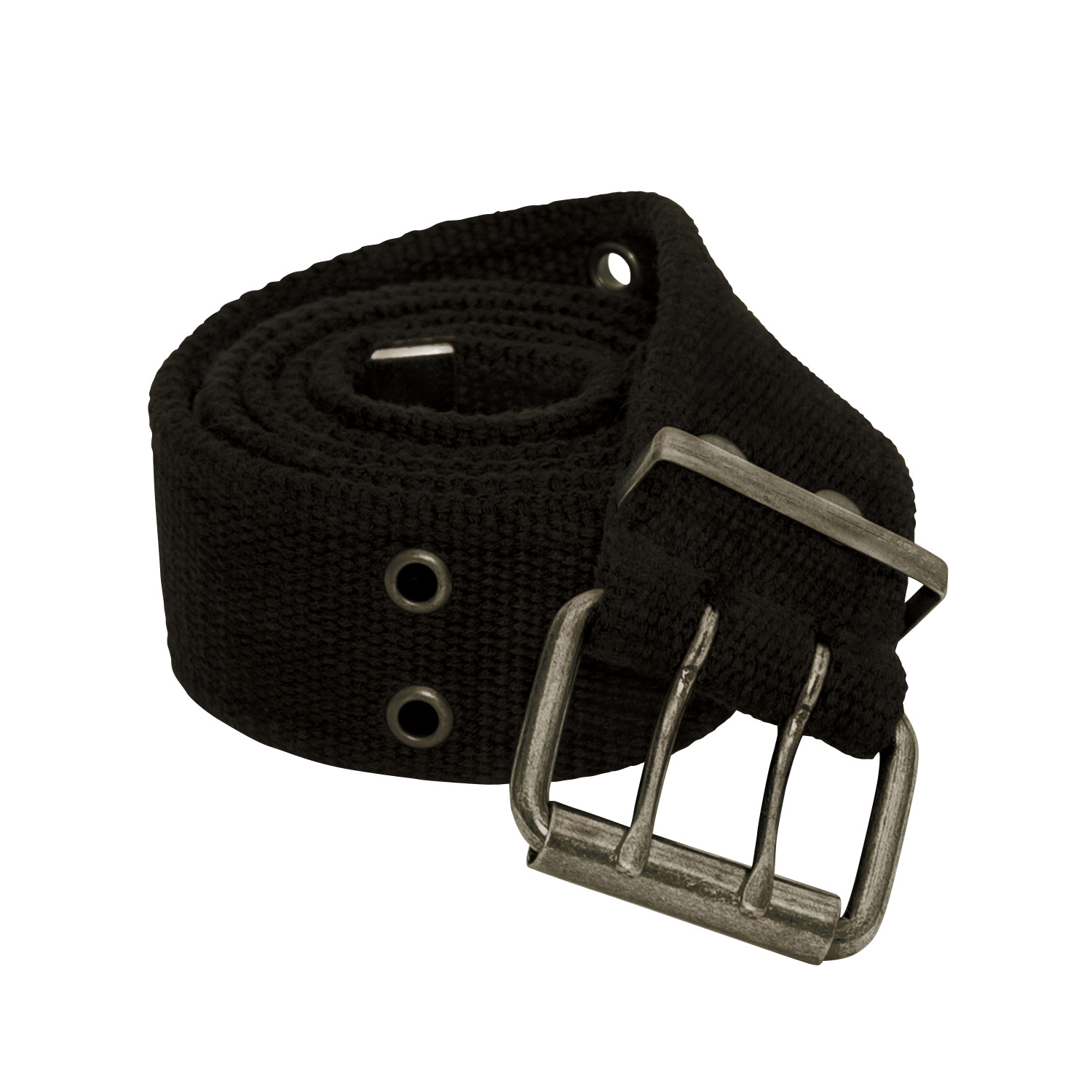 Rothco Rothco Vintage Double Prong Buckle Belt - Black, Medium