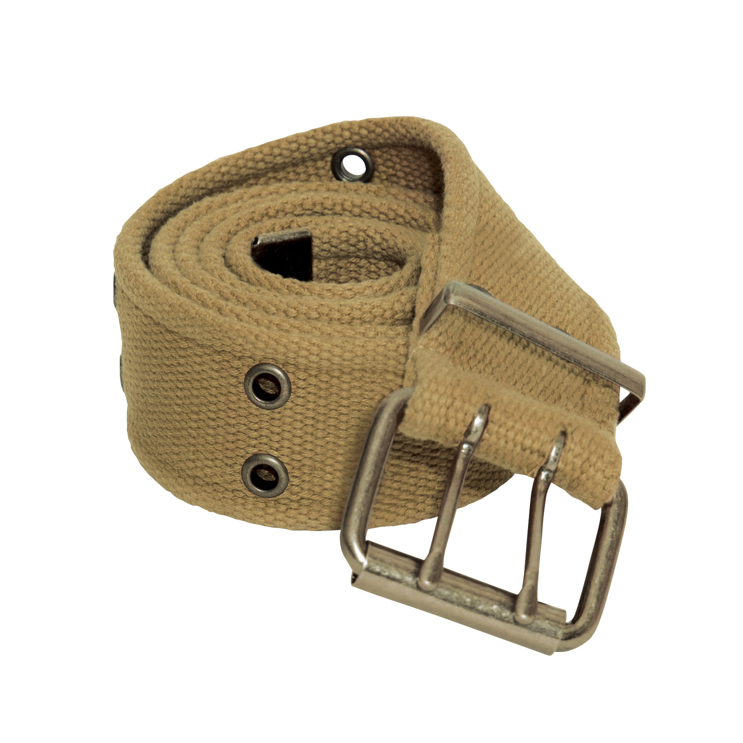 Rothco Rothco Vintage Double Prong Buckle Belt - Khaki, Large
