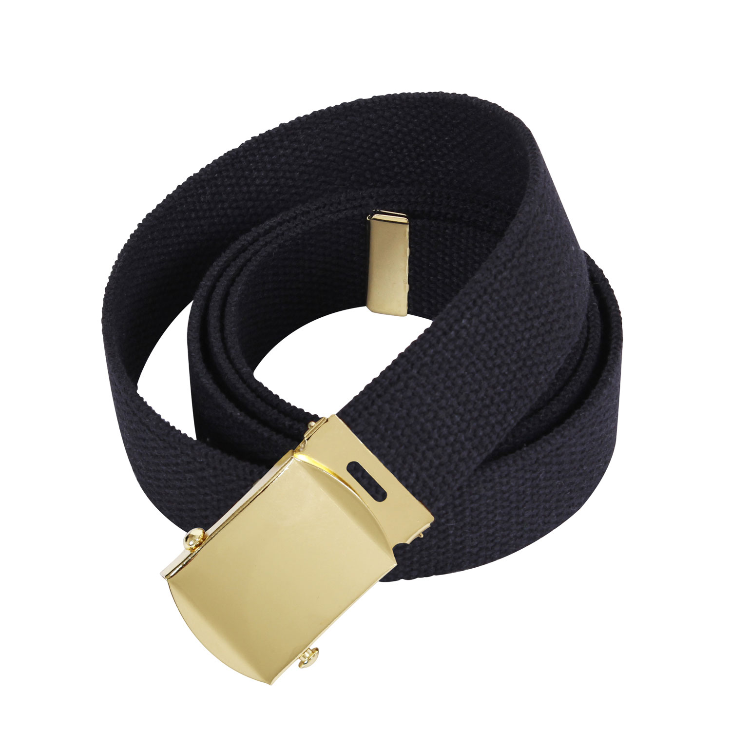 Rothco Rothco Web Belts - 44 Inches Long, Gold, Black