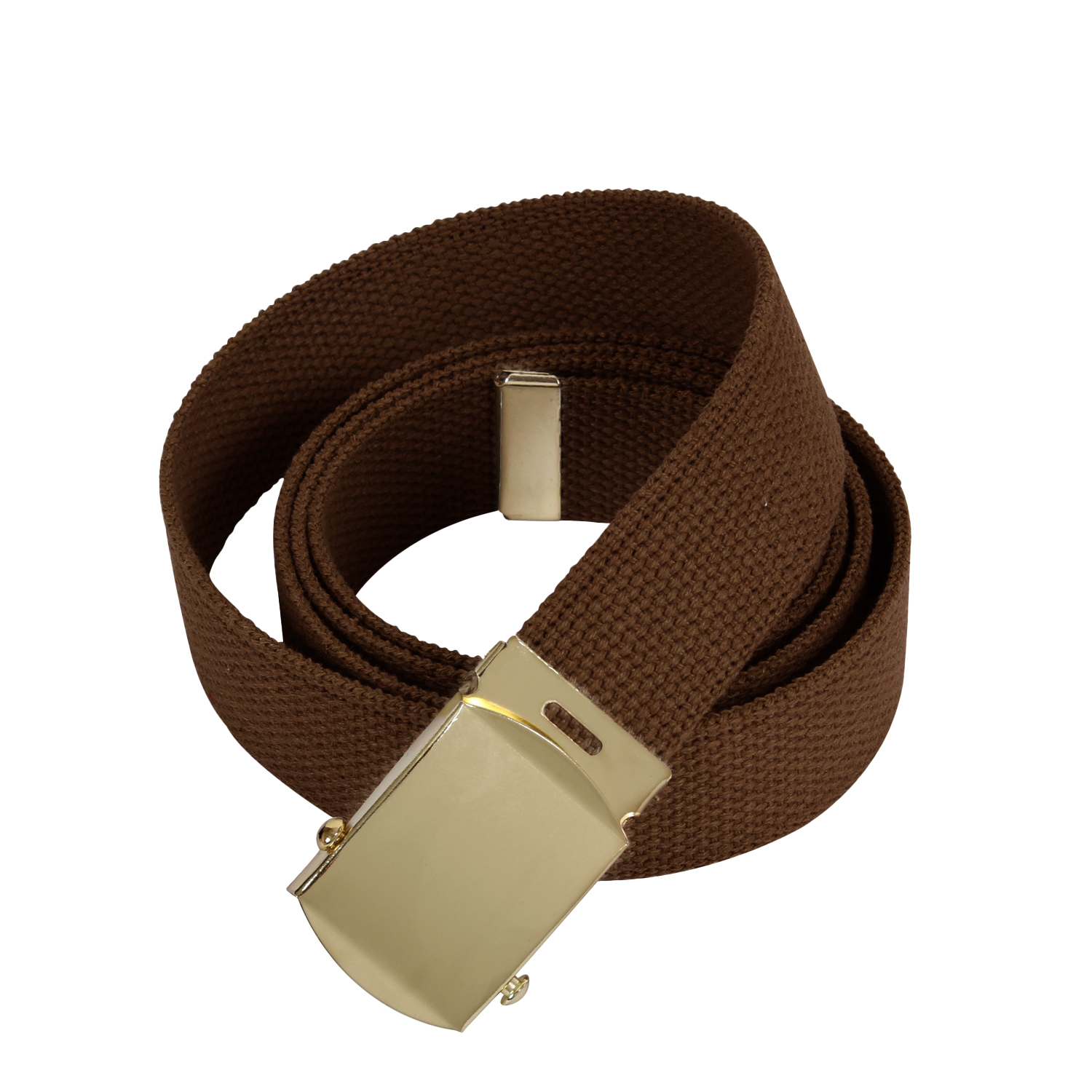 Rothco Rothco Web Belts - 54 Inches Long, Gold, Brown
