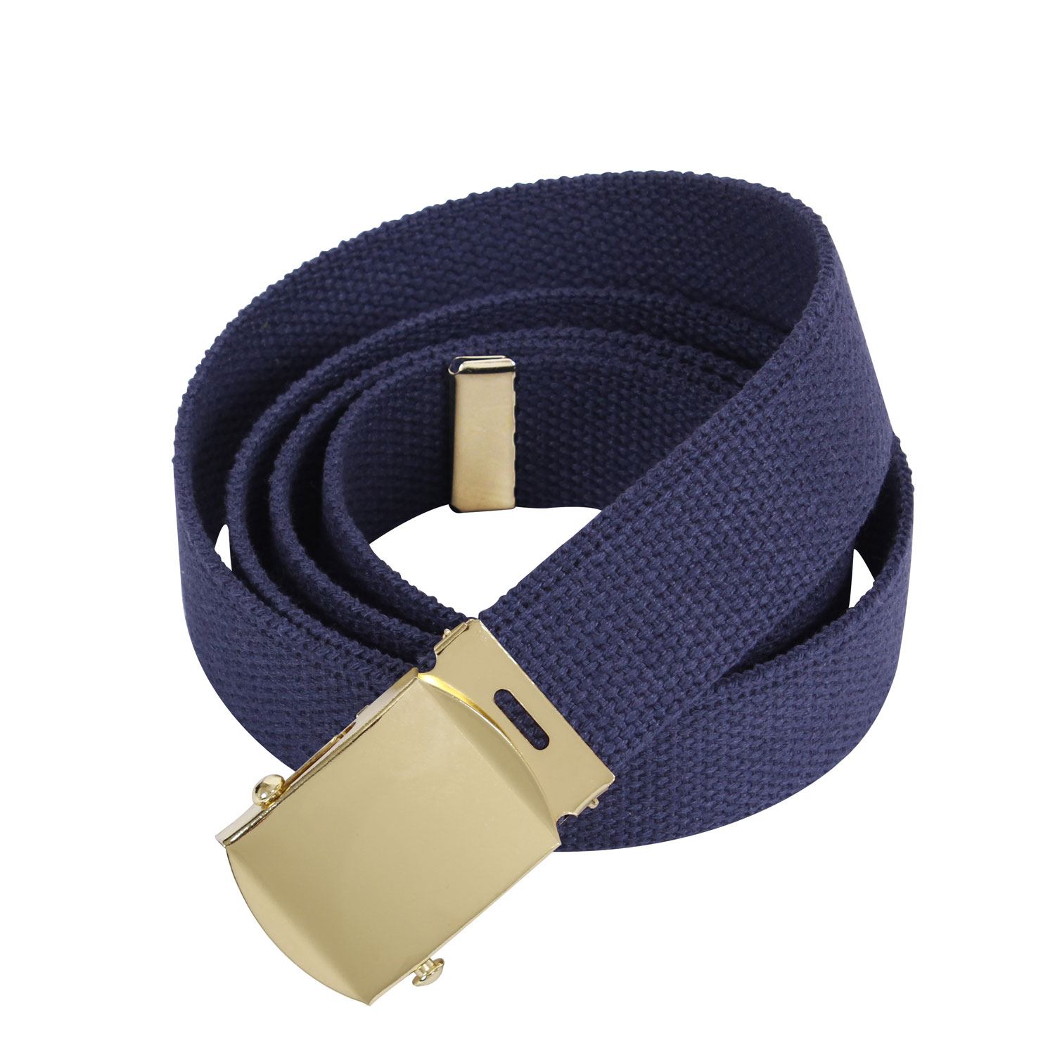 Rothco Rothco Web Belts - 44 Inches Long, Gold, Navy Blue