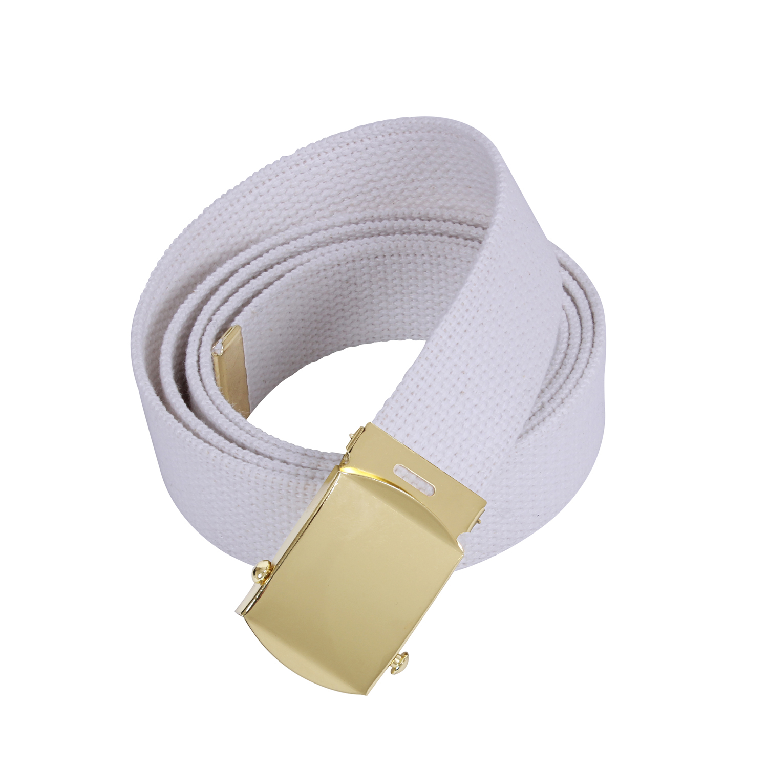 Rothco Rothco Web Belts - 54 Inches Long, Gold, White