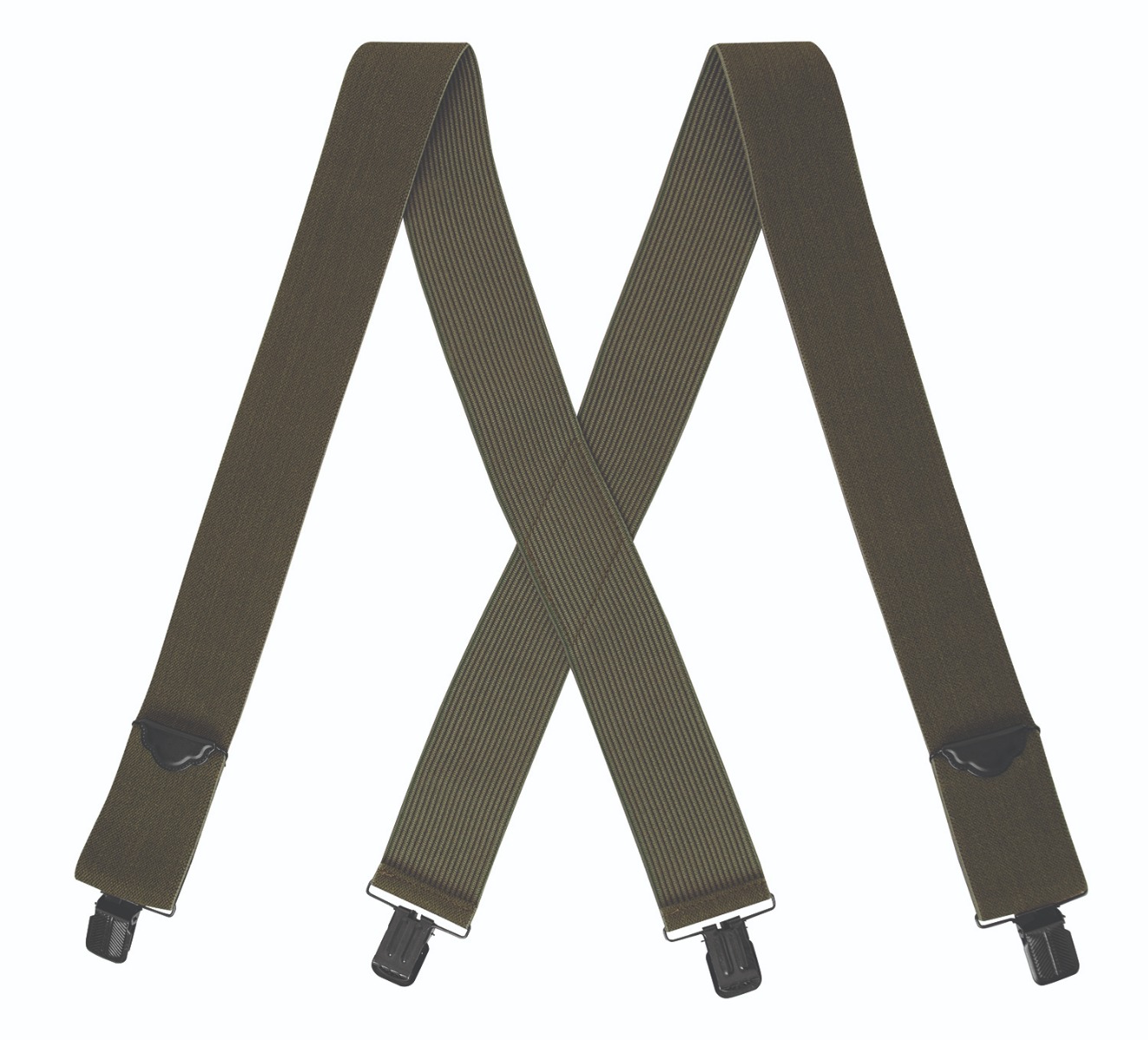 Rothco Rothco Adjustable Elastic X-Back Pant Suspenders - Olive Drab