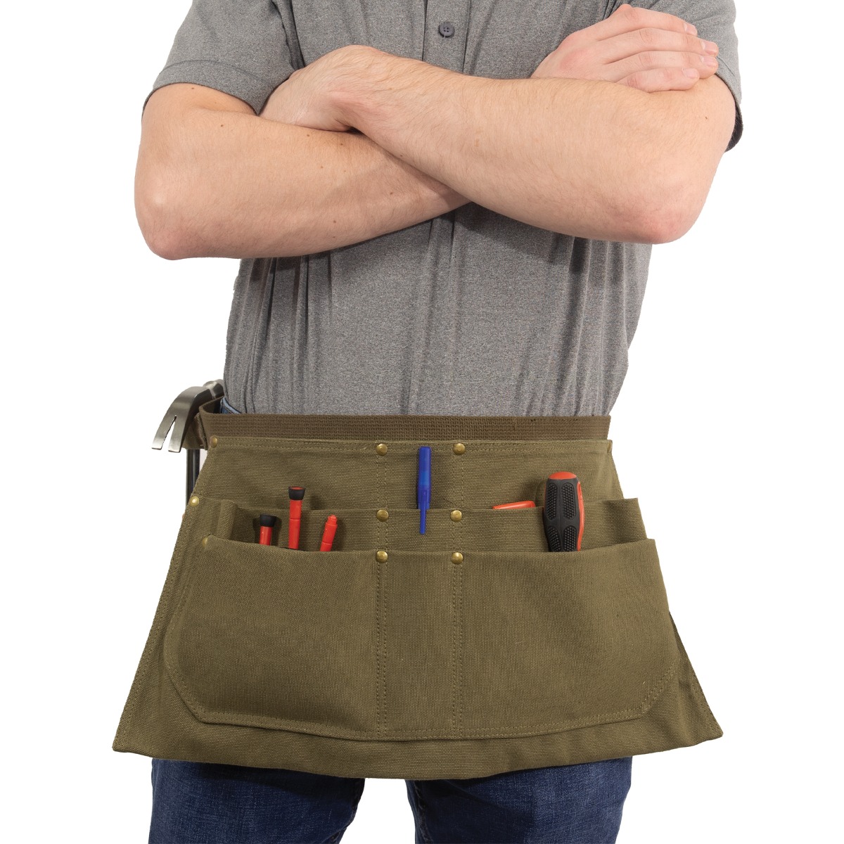 Rothco Rothco Canvas Waist Work Apron - Olive Drab