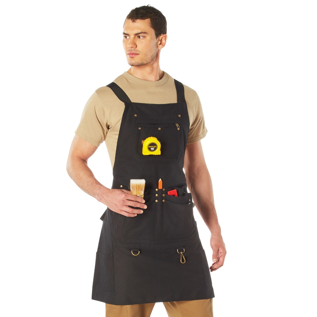 Rothco Rothco Canvas Full Work Apron - Black