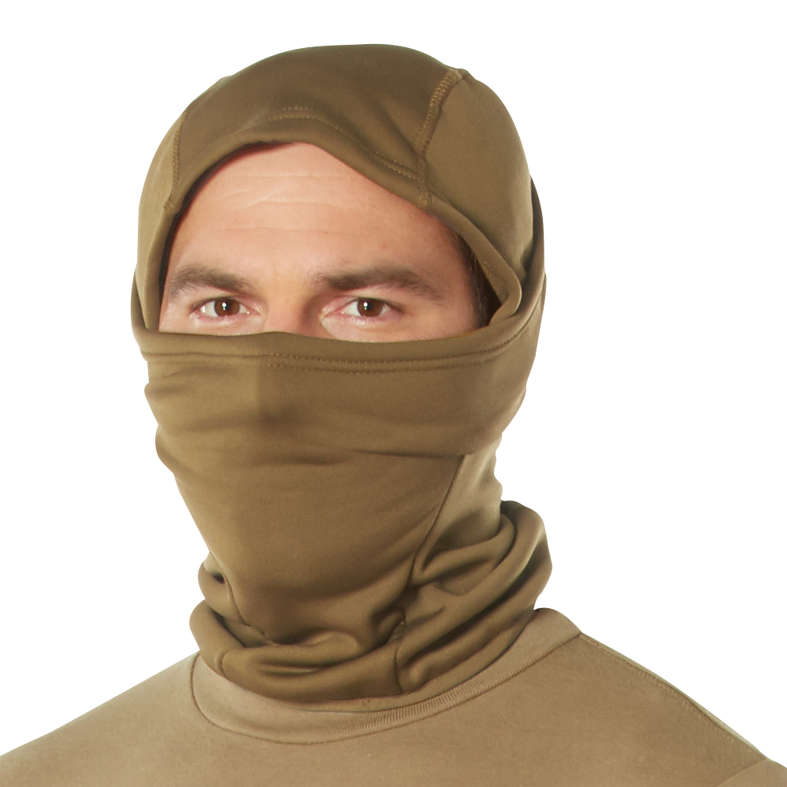 Rothco Rothco Hinged Helmet Liner Balaclava - Coyote Brown