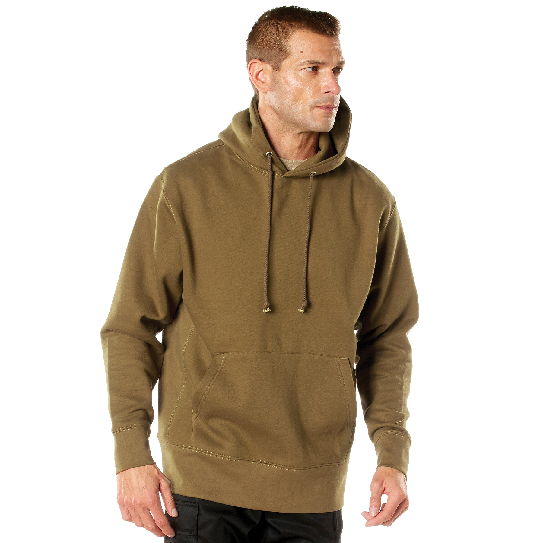 Rothco Rothco Every Day Pullover Hooded Sweatshirt - Coyote Brown, 2X-Large