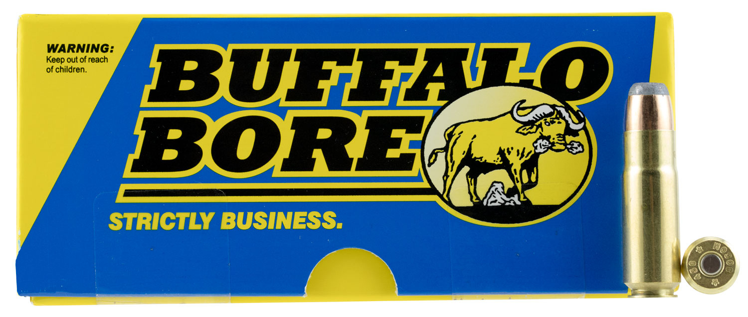Buffalo Bore 458 SOCOM 400 grain Jacketed Flat Nose Rifle Ammo, 20/Box - 47D/20 - Buffalo Bore