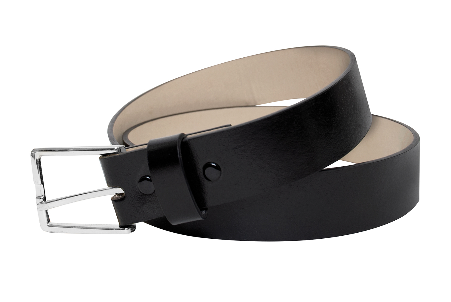 Rothco Rothco Bonded Leather Garrison Belt - Nickel, 1 1-4, Waist Size 30
