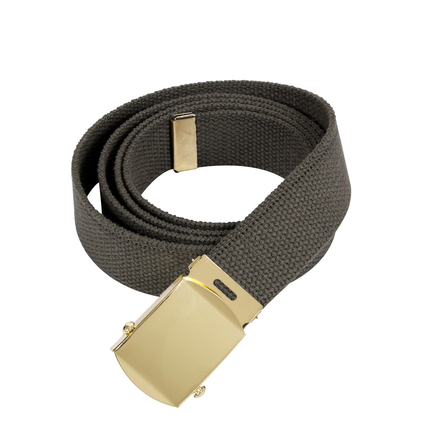 Rothco Rothco Military Web Belts - 64 Inches Long, Gold, Olive Drab