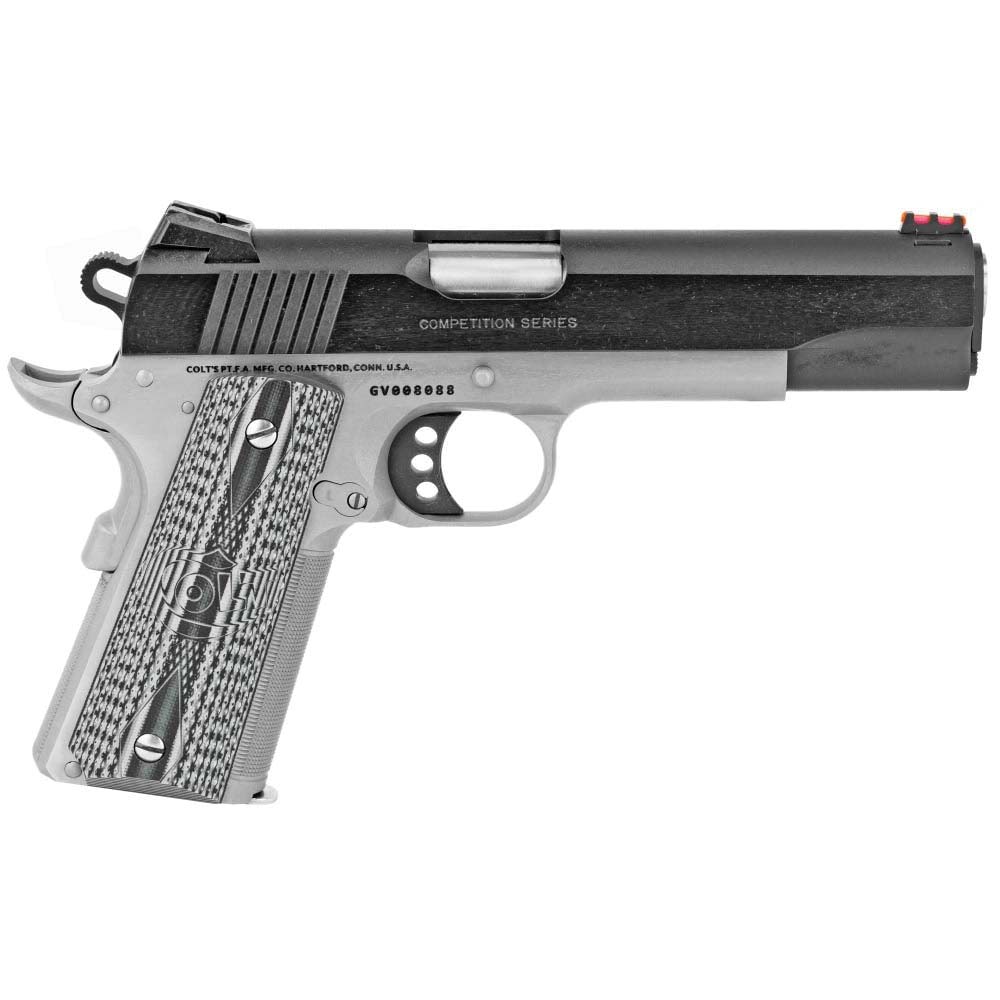 Colt Competition Plus .45 ACP 5" 8rds, Gray - Colt