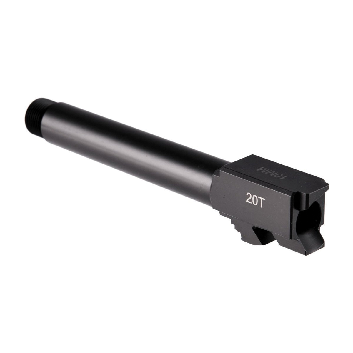 Brownells Threaded Barrel 10mm 5.20" Fits Glock G20, Black - Brownells
