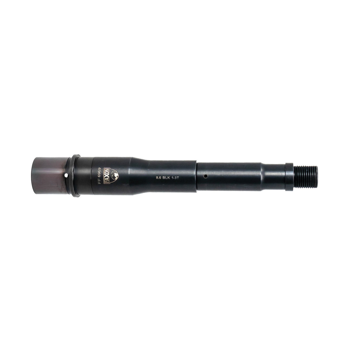 Faxon Firearms Duty Pistol-Length Button Rifled Big Gunner Barrel 8.6 Blackout 8", Black - Faxon Firearms