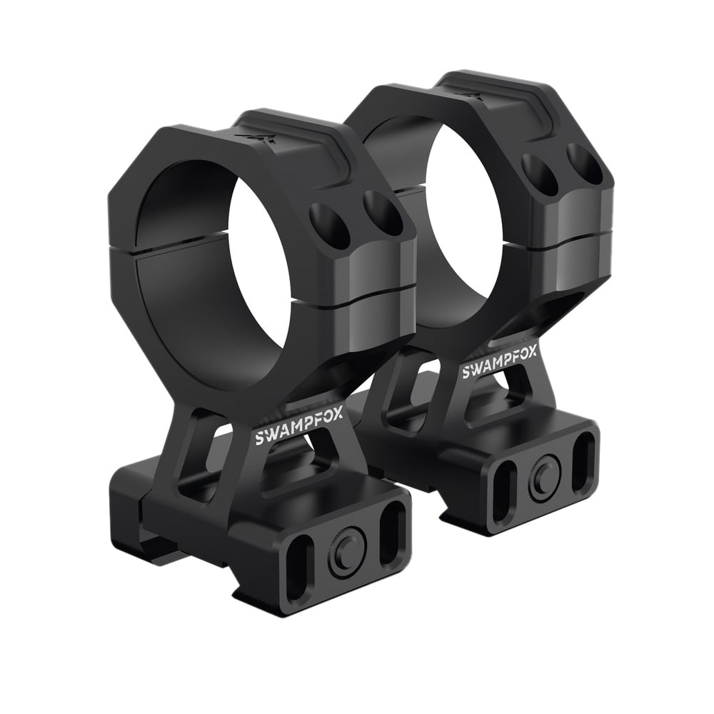 Swampfox Optics Freedom Rings II Rifle Scope Ring 30mm Tube 1.60" 7075-T6 Aluminum Alloy Picatinny - Swampfox Optics