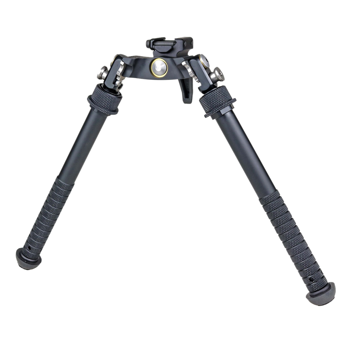 Atlas Bipod Gen 2 Cal Tall Bipod w/2-Screw Clamp, Black - Atlas Bipod