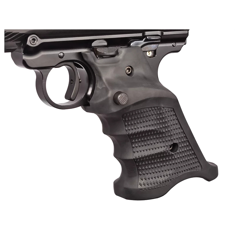 Volquartsen Volthane Target Grip Fits Ruger Mark IV, Black - Volquartsen