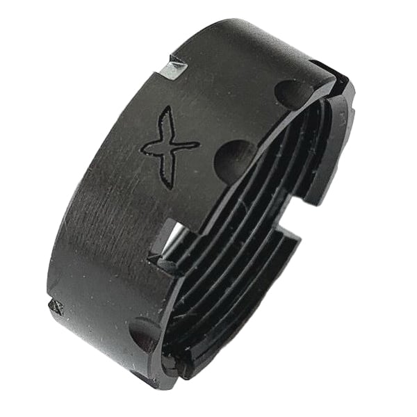 Forward Controls Design CN5F A5 Castle Nut, Black - Forward Controls Design