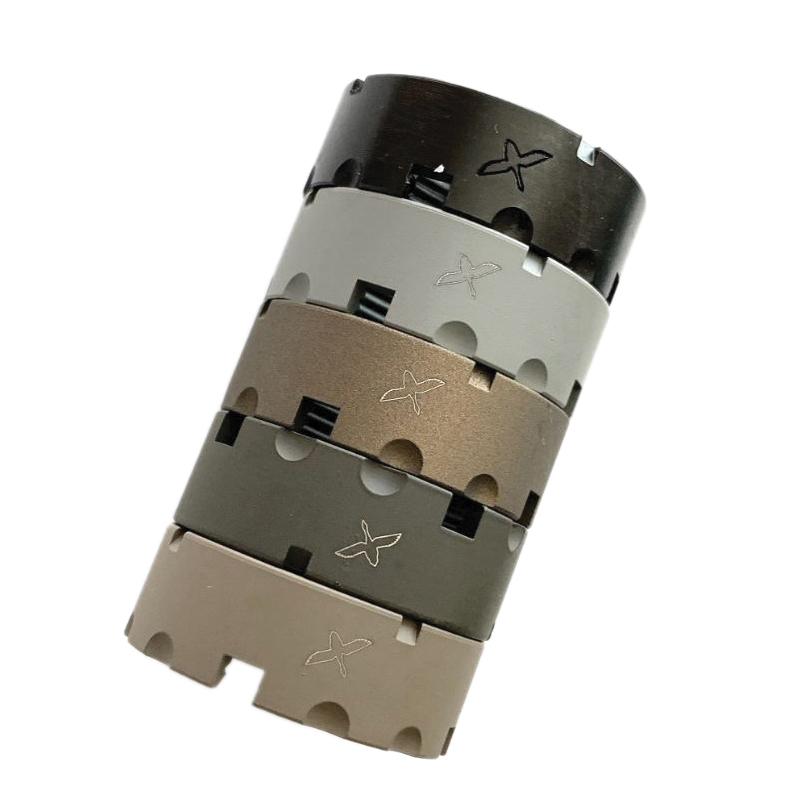 Forward Controls Design CN5F A5 Castle Nut, OD Green - Forward Controls Design
