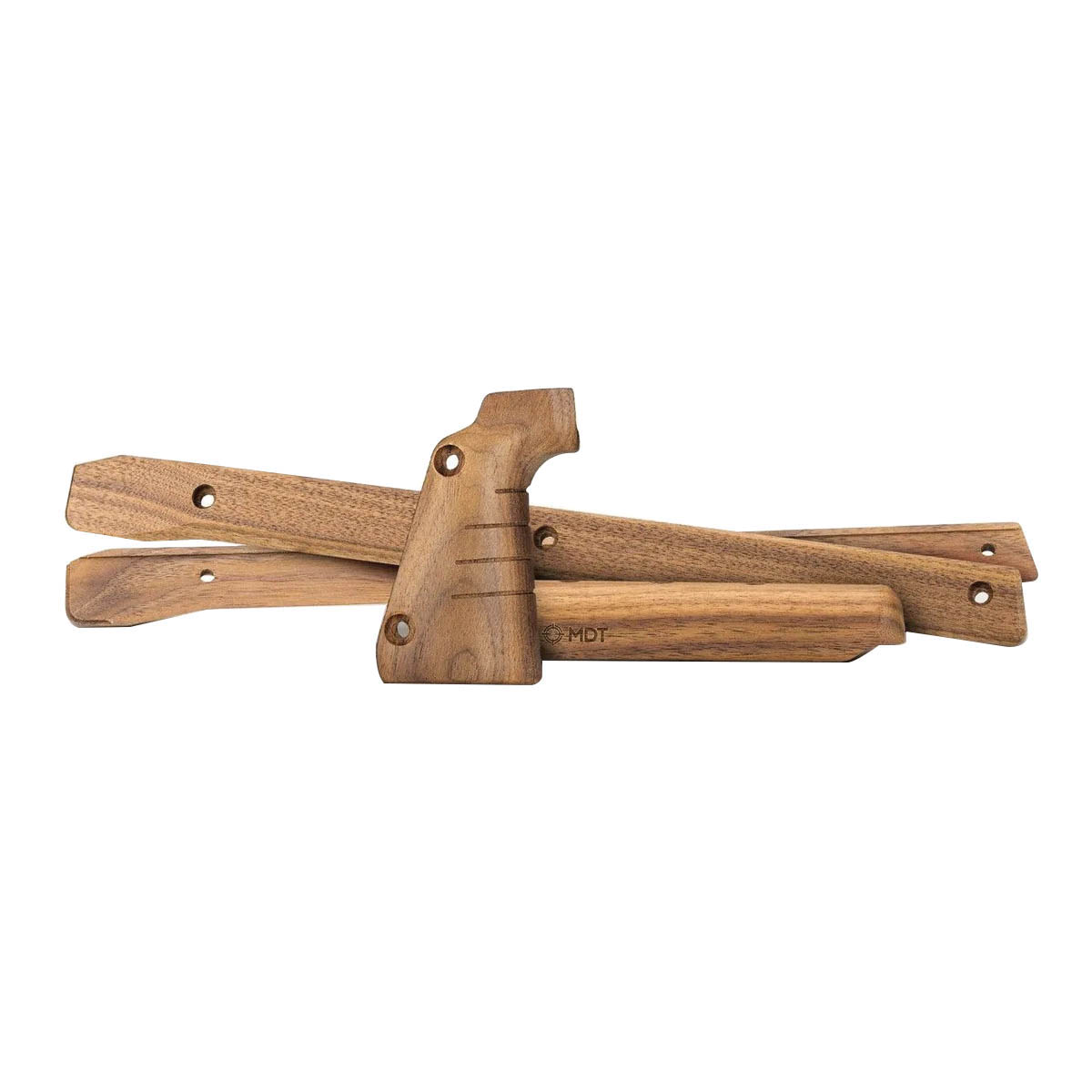 MDT XRS Timber Kit w/Vertical Grip Fits MDT XRS, Walnut - Mdt