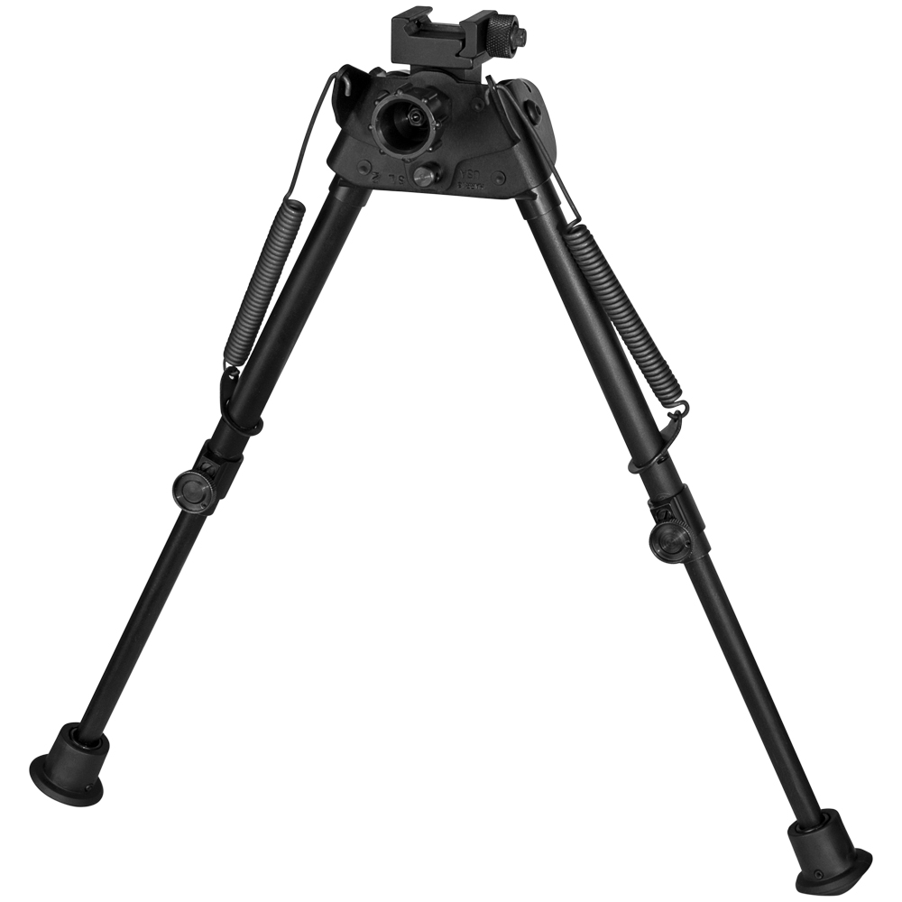 Harris Picatinny Attachment Bipod 9" - 13", Black - Harris