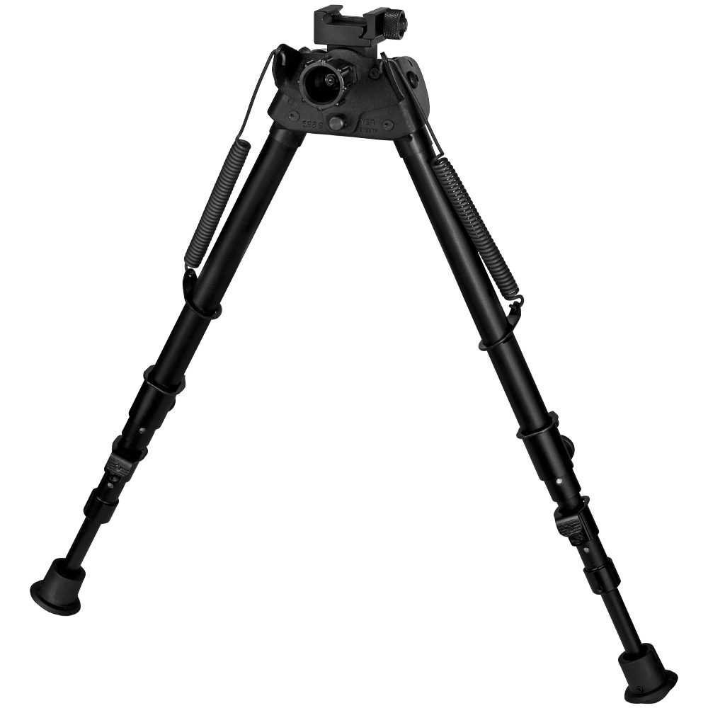 Harris Picatinny Attachment Bipod 13.50" - 27", Black - Harris