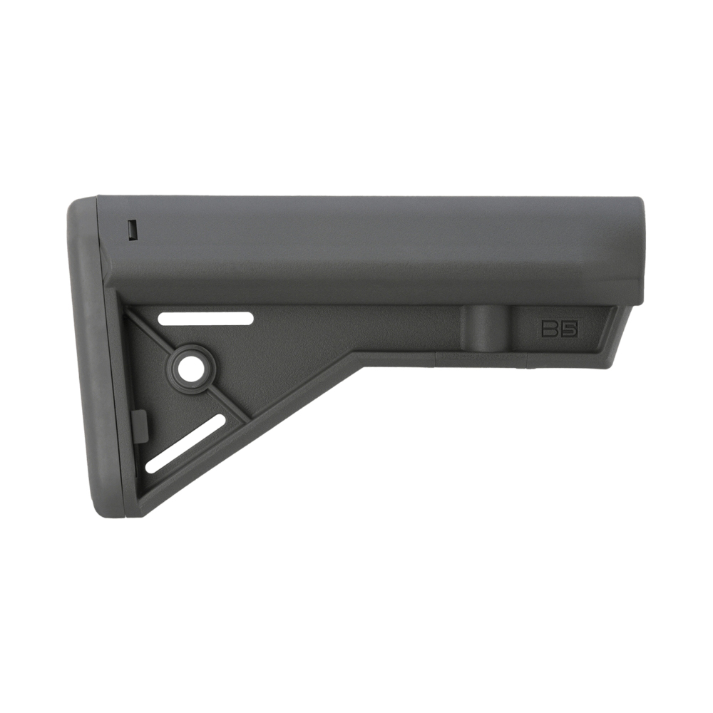 B5 Systems Bravo-C Mil-Spec Fixed Stock, Wolf Gray - B5 Systems
