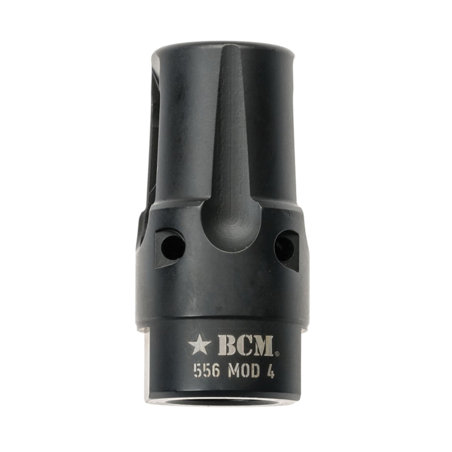 Bravo Company Mod 4 Compensator 1/2-28, Black - Bravo Company