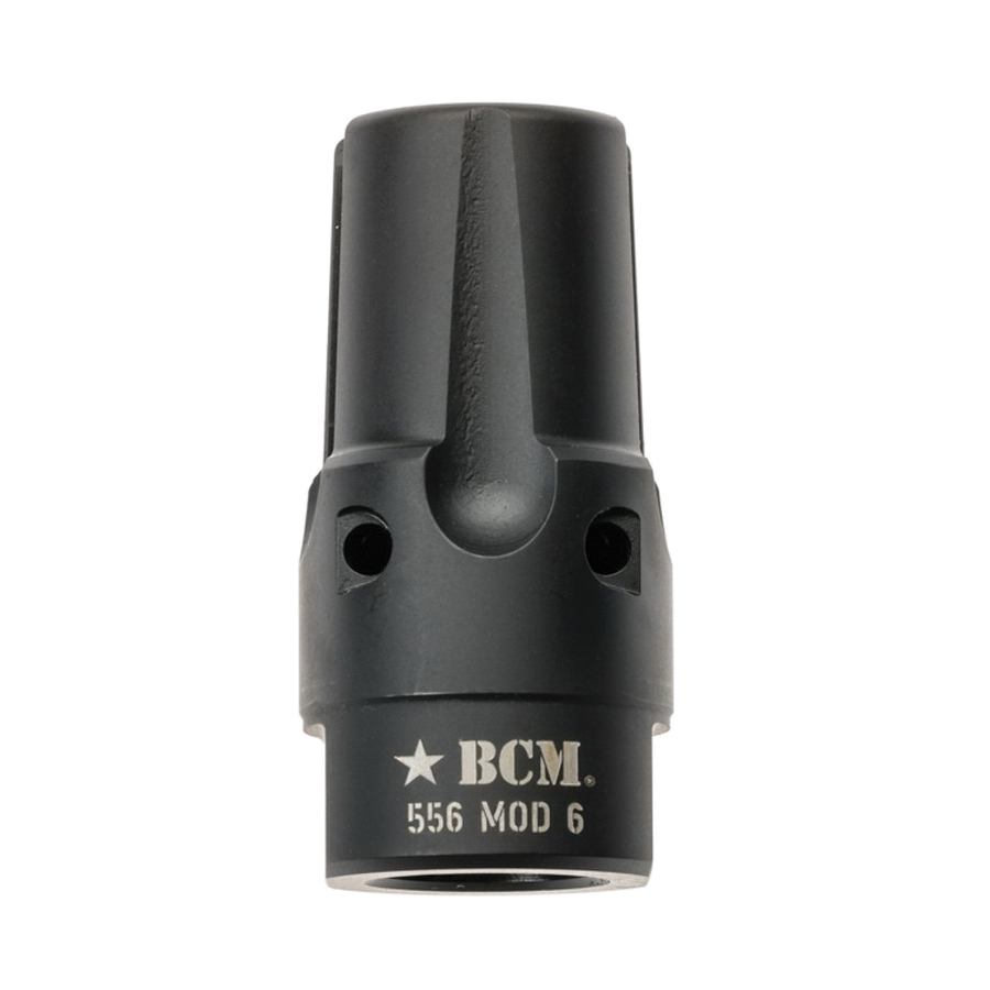 Bravo Company Mod 6 Compensator 1/2-28, Black - Bravo Company