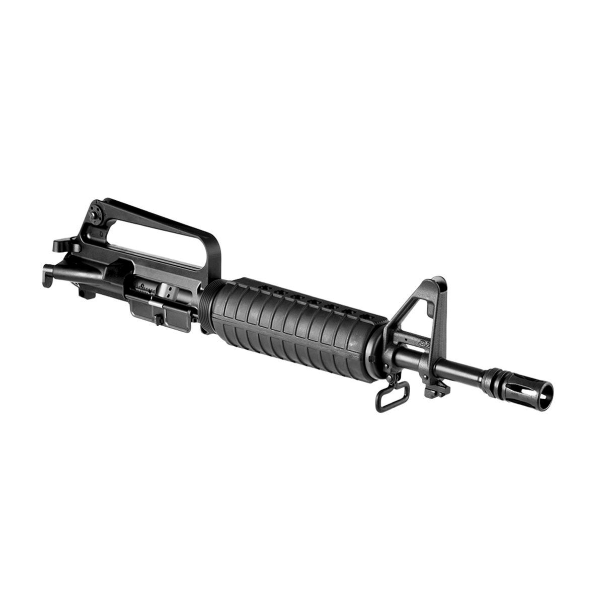 Brownells BRN-733-C7 11.50" Classic Upper 5.56x45mm 1:7 Carbine-Length w/BCG&CH, Black - Brownells
