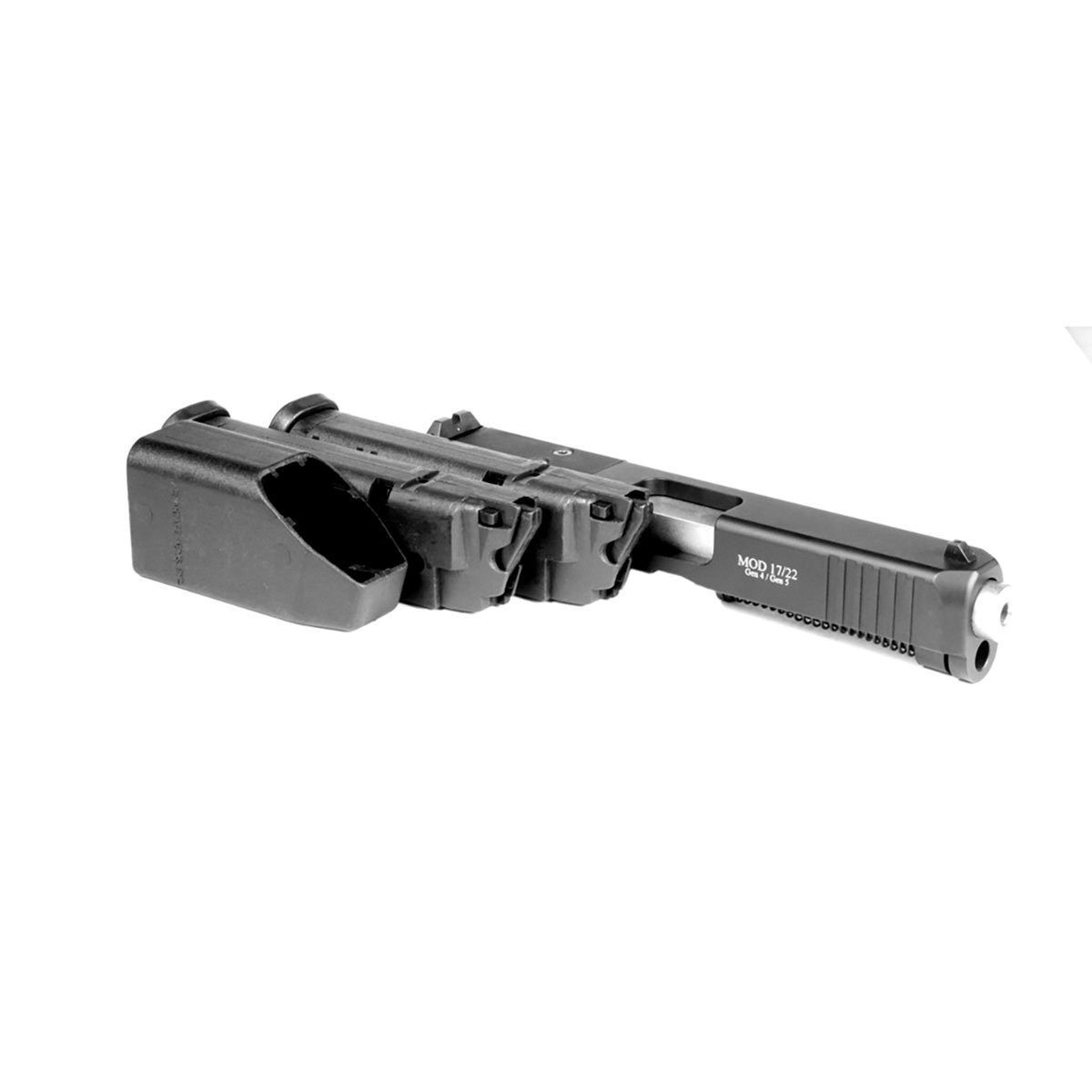Advantage Arms Mod CA Conversion Kit .22LR Fits Glock Gen 5 G17/Glock Gen 5 G22, Black - Advantage Arms
