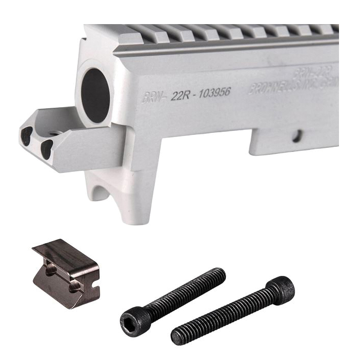 Brownells BRN-22 Stripped Railed Receiver, Natural - Brownells