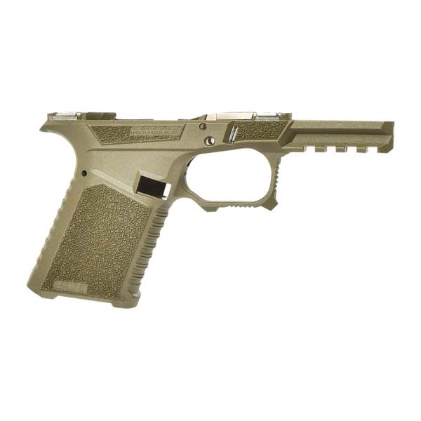 SCT Manufacturing SCT-19 Stripped Compact Pistol Frame Fits Glock Gen 1-3 G19, Outdoor Green - Sct Manufacturing