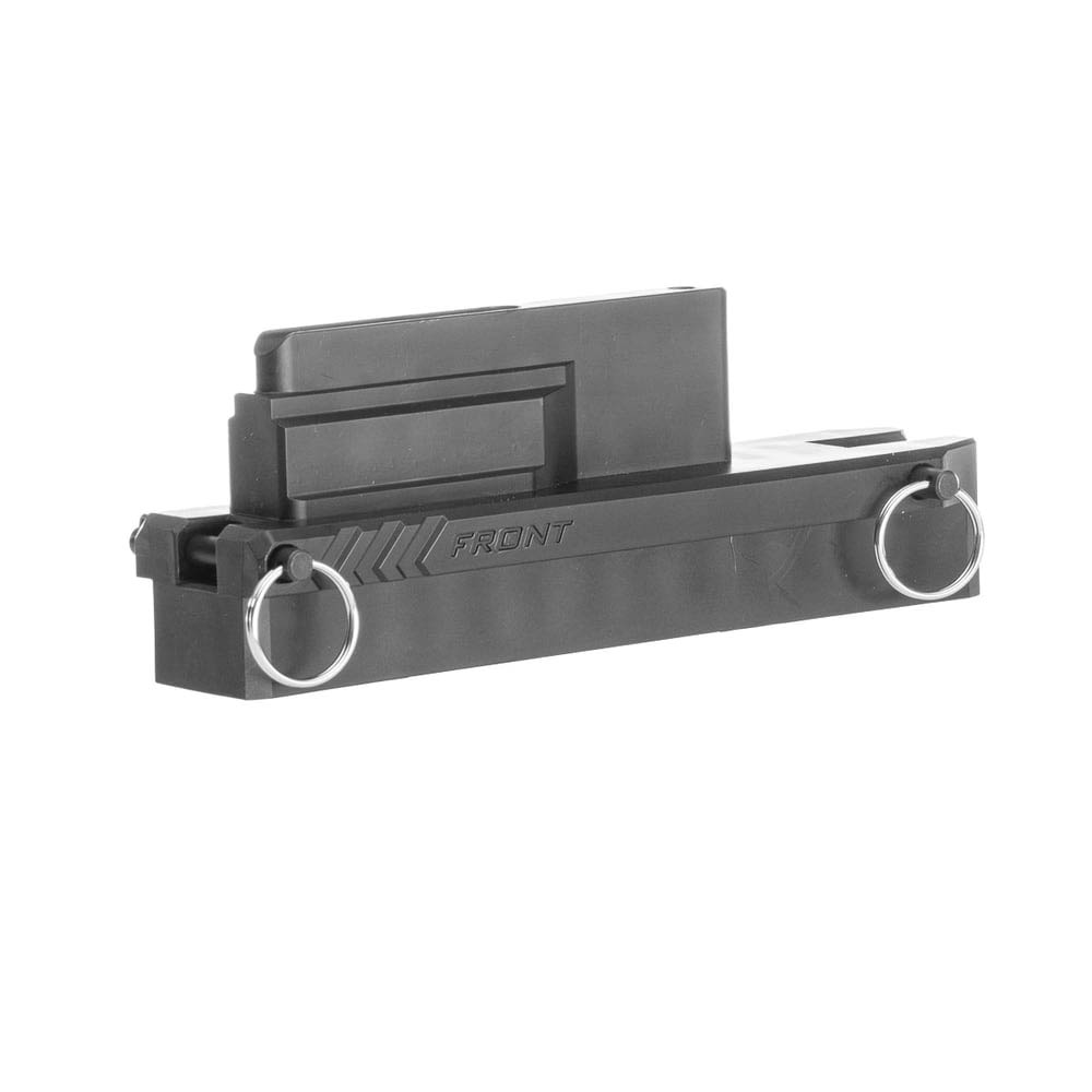Brownells 7.41" x 2.70" AR-15 Upper Vise Block, Black - Brownells